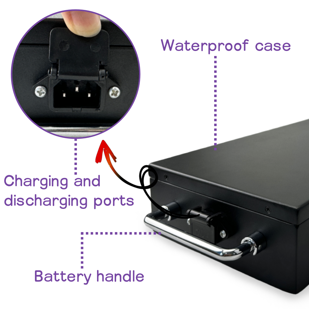 Batterie au lithium étanche ha - 60V 30Ah Electric Scooter Battery avis et prix
