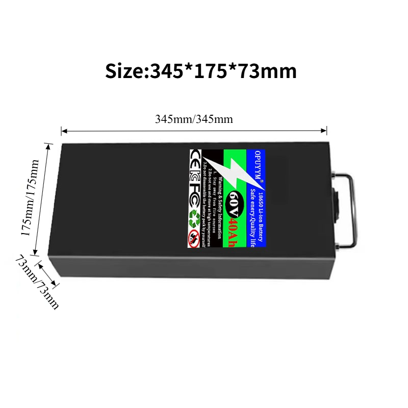 Nouvelle batterie Li-ion pour  - 60V 30Ah Electric Scooter Battery avis et prix